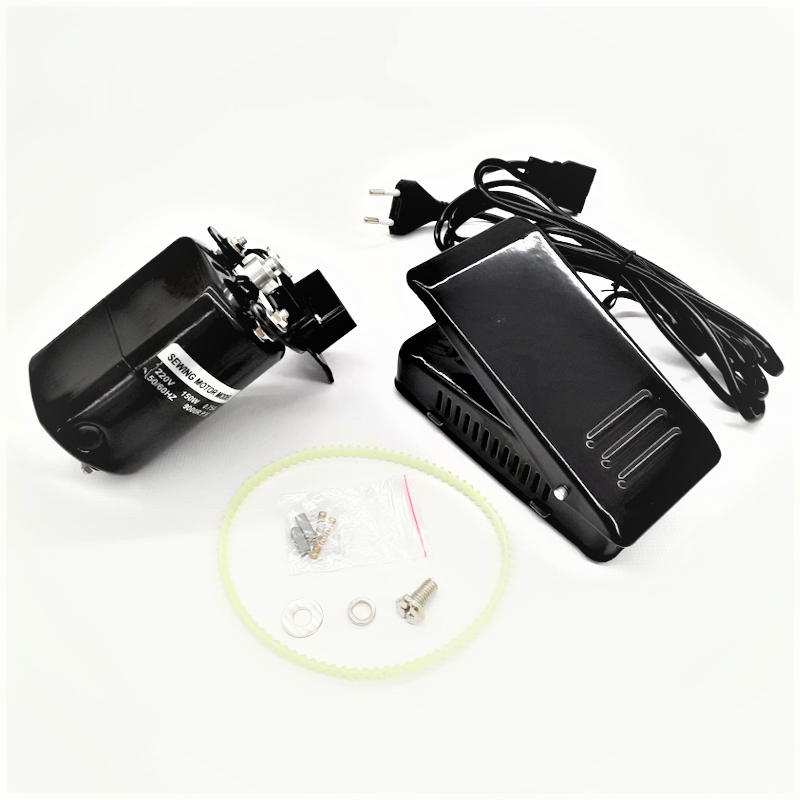 Kompletny silnik do maszyny do szycia 150W (silnik+pedał+sznur) - Silniki do maszyn domowych - Producent Maszyn Do Szycia - Zdjęcie nr  1