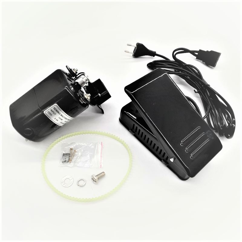 Kompletny silnik do maszyny do szycia 100W (silnik+pedał+sznur) - Silniki do maszyn domowych - Producent Maszyn Do Szycia - Zdjęcie nr  1