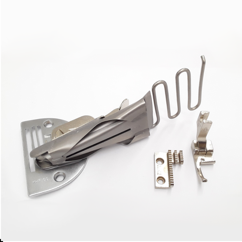 KHF-100 lamownik podwójnie zwijający do grubych materiałów 1 1/2" (38,1mm) - Lamowniki do stębnówek z transportem dolno-ząbkowym - Producent Maszyn Do Szycia - Zdjęcie nr  1