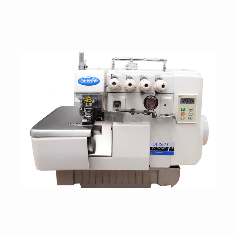 OLISEW OLD-747 Owerlok czteronitkowy, servo Direct Drive  - Owerloki - Producent Maszyn Do Szycia - Zdjęcie nr  1