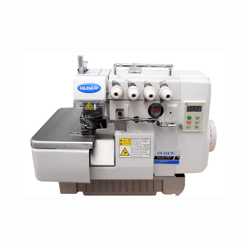 OLISEW OLD-757 Owerlok pięcionitkowy, servo Direct Drive  - Owerloki - Producent Maszyn Do Szycia - Zdjęcie nr  1
