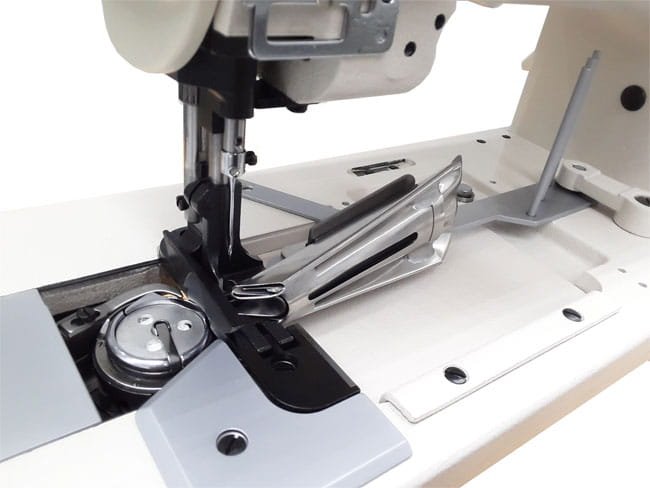 OLISEW OL-1510LG Lamowacz z potrójnym transportem - Lamowacze - Producent Maszyn Do Szycia - Zdjęcie nr  2