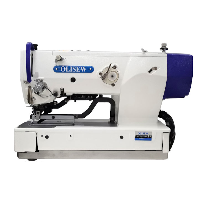 OLISEW OLD-1790 Dziurkarka bieliźniana dwunitkowa, sterowana elektronicznie, servo Direct Drive - Dziurkarki bieliźniane - Producent Maszyn Do Szycia - Zdjęcie nr  6