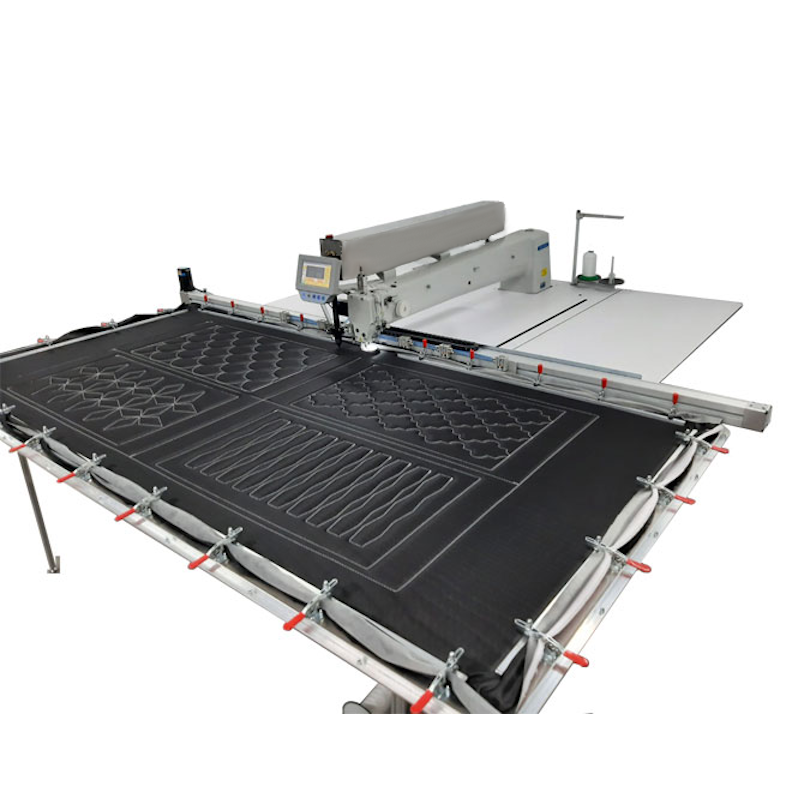 OLISEW OLD-20085HL Automat do odszywania zaprogramowanego wzoru o polu szycia 2000x850mm z laserem do cięcia materiału  - Automaty z polem szycia - Producent Maszyn Do Szycia - Zdjęcie nr  4