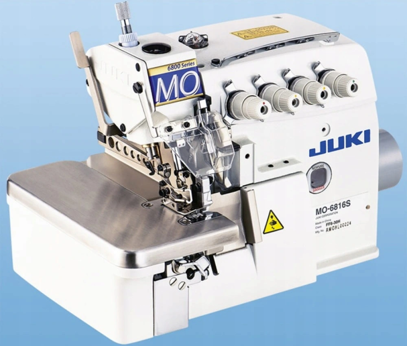 Owerlok 4-nitkowy  JUKI MO 6814S  - Owerloki - Producent Maszyn Do Szycia - Zdjęcie nr  1