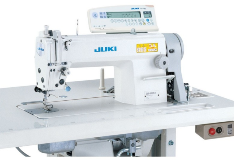 Stębnówka automat z odkrawaczem JUKI DLM-5400NF-7-WB/AK85/SC920/CP180 - Stebnówki z transportem ząbkowo-igłowym - Producent Maszyn Do Szycia - Zdjęcie nr  1