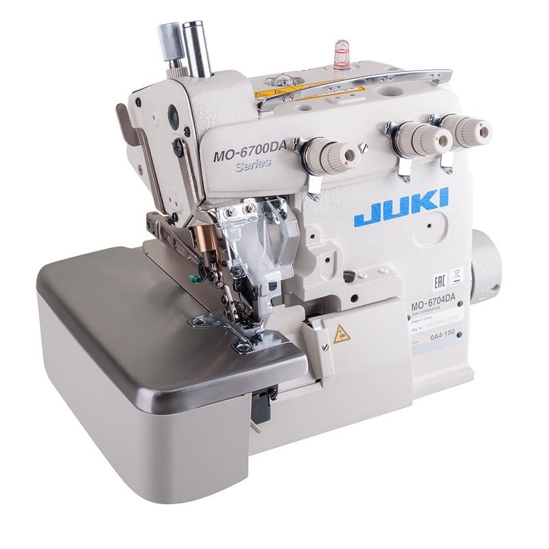 Owerlok 3-nitkowy mereżka JUKI MO6704DA-A0A4150 - Owerloki - Producent Maszyn Do Szycia - Zdjęcie nr  1