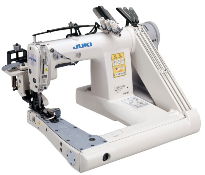 Ramieniówka 3-igłowa, szew francuski + puler JUKI MS-1261F/V045S - Ramieniówki - Producent Maszyn Do Szycia - Zdjęcie nr  1