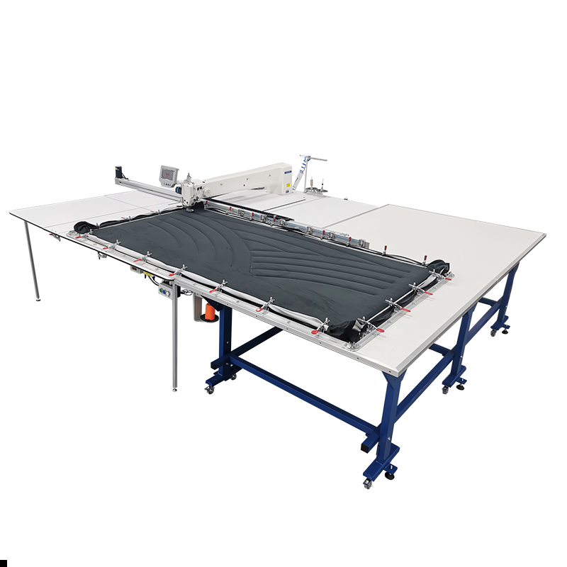 OLISEW OLD-200105HL Automat do odszywania zaprogramowanego wzoru o polu szycia 2000x1050mm z laserem do cięcia materiału   - Automaty z polem szycia - Producent Maszyn Do Szycia - Zdjęcie nr  5