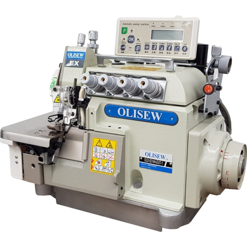 OLISEW OLD-5216H-EUT-2 Owerlok pięcionitkowy z funkcjami automatycznymi, górny transport, SERVO Direct Drive  - Owerloki przemysłowe - Producent Maszyn Do Szycia - Zdjęcie nr  1