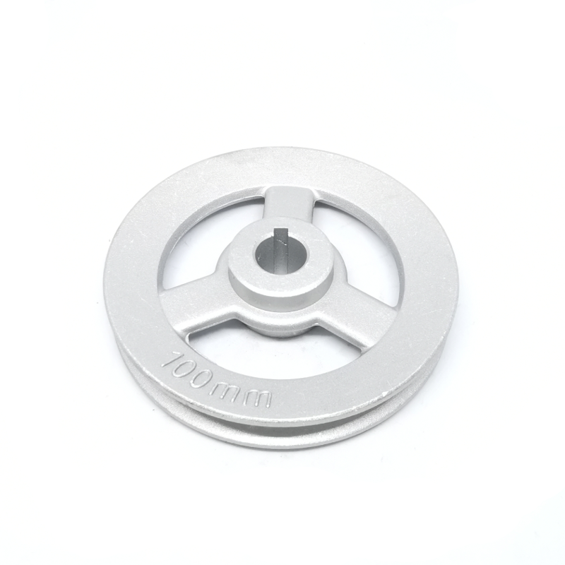 Koło pasowe z wałkiem stożkowym 100mm  - Części do silników - Producent Maszyn Do Szycia - Zdjęcie nr  1