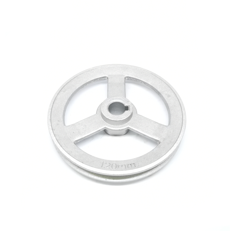 Koło pasowe z prostym wałkiem 120mm  - Części do silników - Producent Maszyn Do Szycia - Zdjęcie nr  1