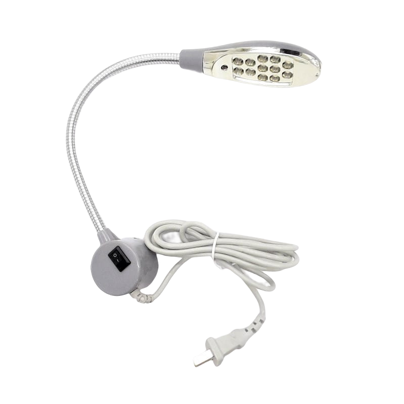 TD-12 Lampka LED na magnes 230V (12 diod) uniwersalna - wtyczka do silnika  - Oświetlenie - Producent Maszyn Do Szycia - Zdjęcie nr  2