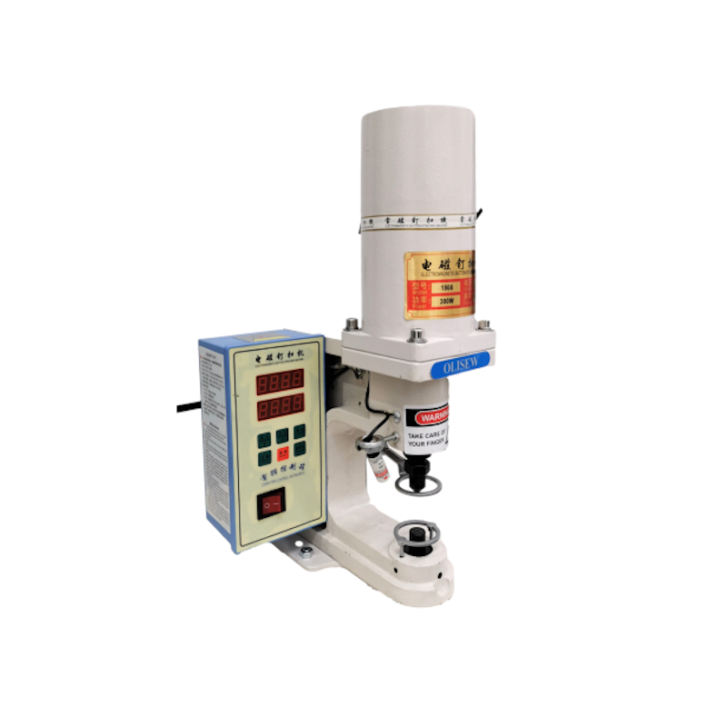 OLISEW OL-1505 Uniwersalna napownica elektromagnetyczna jednogłowicowa - Napownice - Producent Maszyn Do Szycia - Zdjęcie nr  2