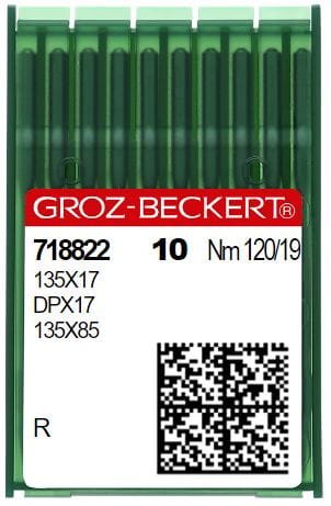 135X17 (R) Igły do stębnówek - ciężkie szycie (10 szt.) - Igły do stębnówek, dwuigłówek - Producent Maszyn Do Szycia - Zdjęcie nr  4