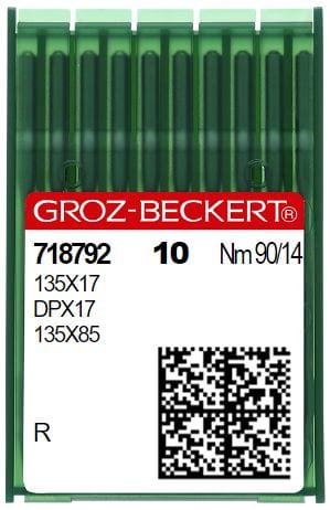 135X17 (R) Igły do stębnówek - ciężkie szycie (10 szt.) - Igły do stębnówek, dwuigłówek - Producent Maszyn Do Szycia - Zdjęcie nr  7