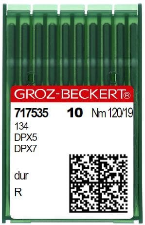 135x5 (R) Ostre igły  do stebnówki  grubą kolba (10 sztuk) - Igły do stębnówek, dwuigłówek - Producent Maszyn Do Szycia - Zdjęcie nr  5