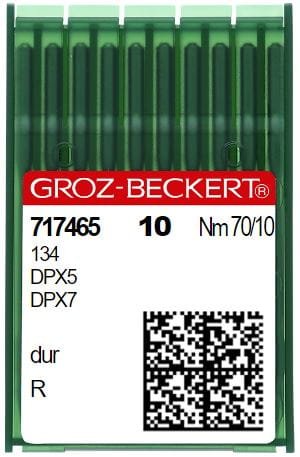 135x5 (R) Ostre igły  do stebnówki  grubą kolba (10 sztuk) - Igły do stębnówek, dwuigłówek - Producent Maszyn Do Szycia - Zdjęcie nr  10