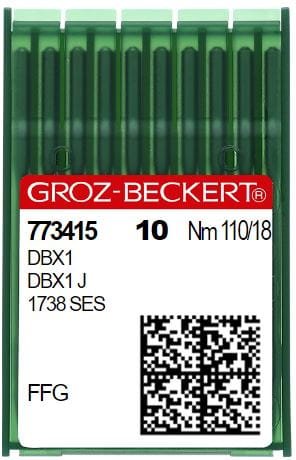 16X231 SES Igły kulkowe do stębnówki z cienką kolbą (10szt.) - Igły do stębnówek, dwuigłówek - Producent Maszyn Do Szycia - Zdjęcie nr  1
