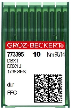 16X231 SES Igły kulkowe do stębnówki z cienką kolbą (10szt.) - Igły do stębnówek, dwuigłówek - Producent Maszyn Do Szycia - Zdjęcie nr  3