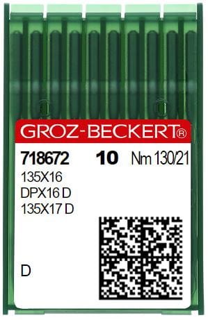 135X16 TRI Igły do stębnówek - ciężkie szycie (10 sztuk) - Igły do stębnówek, dwuigłówek - Producent Maszyn Do Szycia - Zdjęcie nr  3