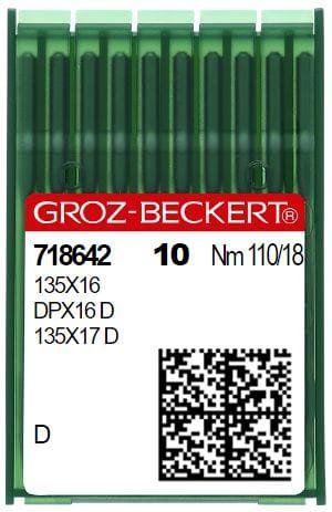 135X16 TRI Igły do stębnówek - ciężkie szycie (10 sztuk) - Igły do stębnówek, dwuigłówek - Producent Maszyn Do Szycia - Zdjęcie nr  4