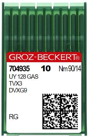 UY128xGAS (RG) Igły  do renderek, maszyn drabinkowych (10 sztuk) - Igły do maszyn łańcuszkowych, drabinkowych - Producent Maszyn Do Szycia - Zdjęcie nr  4