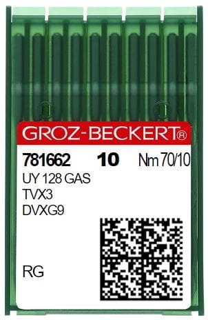 UY128xGAS (RG) Igły  do renderek, maszyn drabinkowych (10 sztuk) - Igły do maszyn łańcuszkowych, drabinkowych - Producent Maszyn Do Szycia - Zdjęcie nr  6