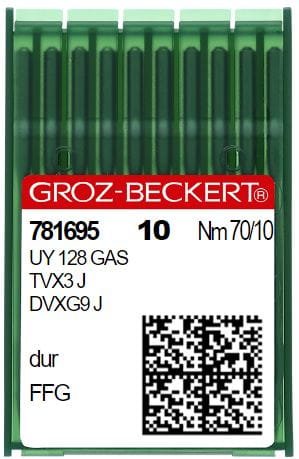 UY128XGAS SES Igły kulkowe do renderek, maszyn drabinkowych (10szt.)  - Igły do maszyn łańcuszkowych, drabinkowych - Producent Maszyn Do Szycia - Zdjęcie nr  4