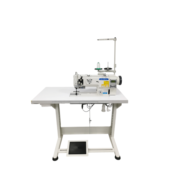 OLISEW OLD-1541N-7 Stębnówka z funkcjami automatycznymi, potrójny transport, servo Direct Drive  - Stebnówki - Producent Maszyn Do Szycia - Zdjęcie nr  2