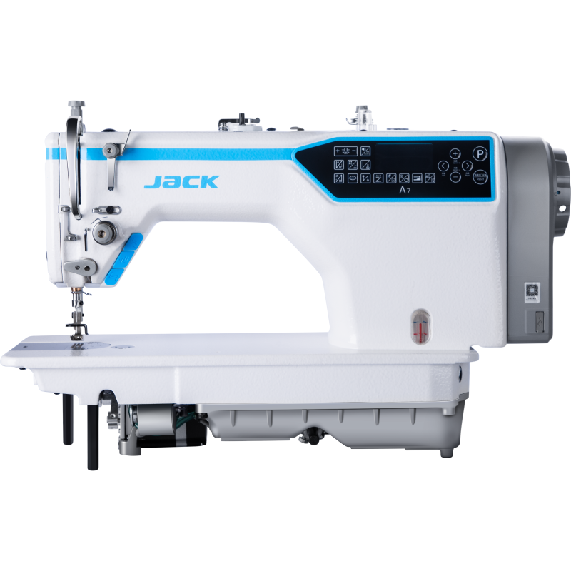 STĘBNÓWKA JACK A7-DH-7 Z ELEKTRONICZNYM SYSTEMEM TRANSPORTU - Stebnówki z transportem dolno-ząbkowym - Producent Maszyn Do Szycia - Zdjęcie nr  1