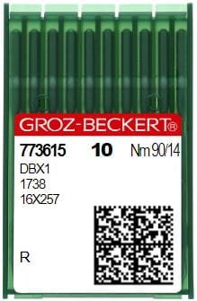 16X231 (R) GEBEDUR Ostre igły do stębnówki cienka kolba wzmacniane (10 sztuk)  - Igły do stębnówek, dwuigłówek - Producent Maszyn Do Szycia - Zdjęcie nr  3