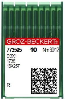 16X231 (R) GEBEDUR Ostre igły do stębnówki cienka kolba wzmacniane (10 sztuk)  - Igły do stębnówek, dwuigłówek - Producent Maszyn Do Szycia - Zdjęcie nr  4