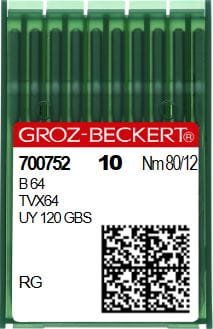 B64 (RG) Ostre igły do owerloka (10 szt.) - Igły do owerloków - Producent Maszyn Do Szycia - Zdjęcie nr  5