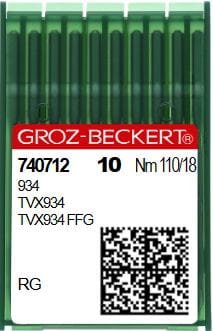 934 (RG) Igły do maszyn łańcuszkowych (10szt.) - Igły do maszyn łańcuszkowych, drabinkowych - Producent Maszyn Do Szycia - Zdjęcie nr  1