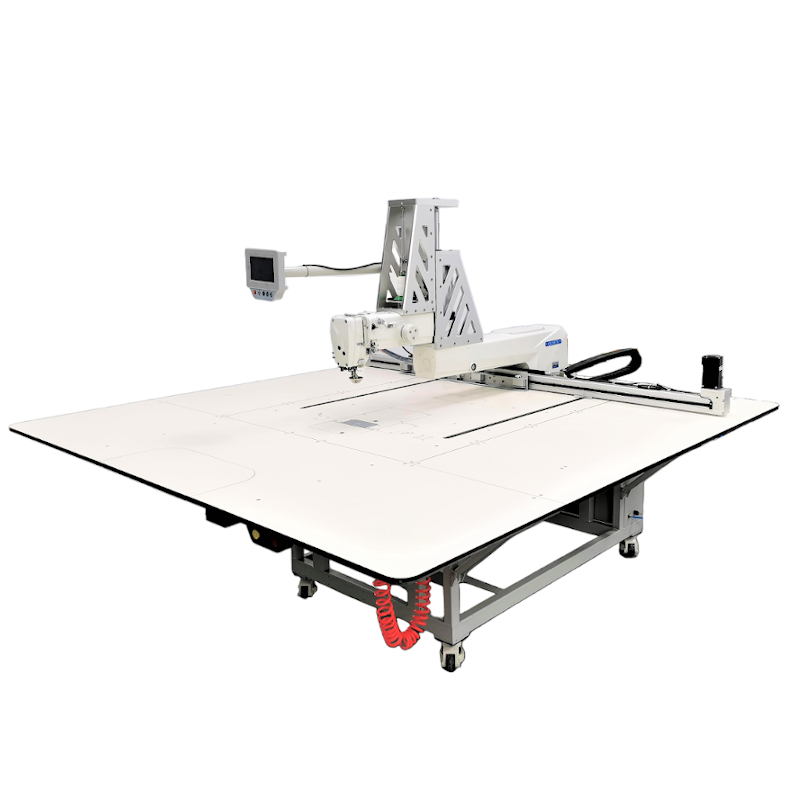 OLISEW OLD-13090H Automat do odszywania zaprogramowanego wzoru o polu szycia 1300x900mm wyposażony w  podnoszoną głowicę - Automaty z polem szycia - Producent Maszyn Do Szycia - Zdjęcie nr  1