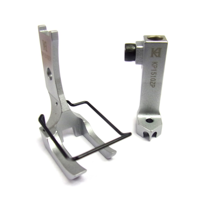 KP1510ZP komplet stopek do wszywania zamka (KH)  - Stopki do stębnówek z potrójnym transportem - Producent Maszyn Do Szycia - Zdjęcie nr  1