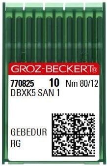 DBxK5 SAN 1 GEBEDUR (RG) Igły do hafciarek (10 sztuk)   - Igły do hafciarek - Producent Maszyn Do Szycia - Zdjęcie nr  1