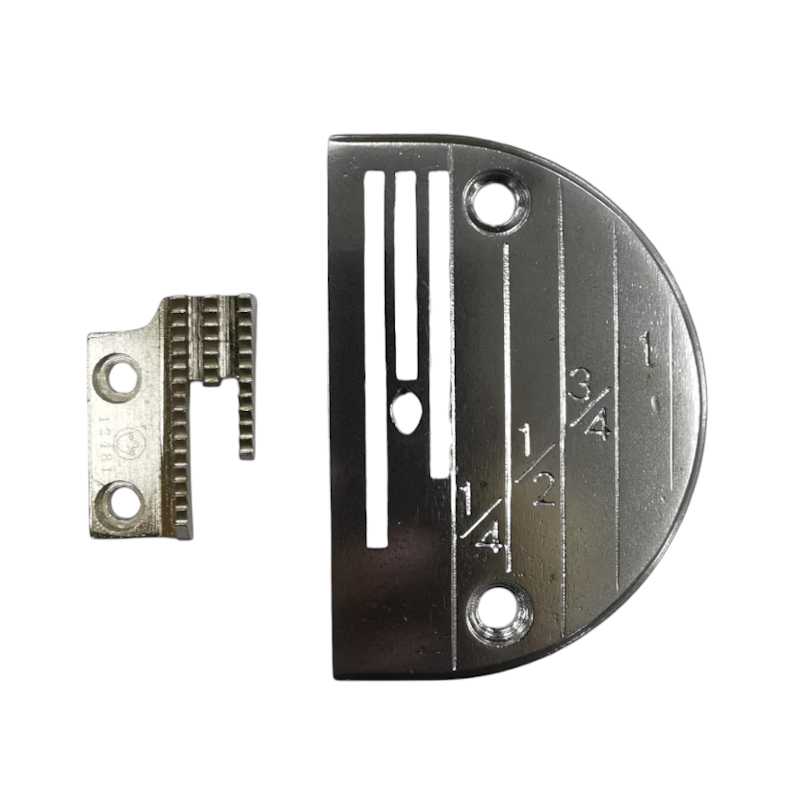 Płytka z linijką+ząbki do JUKI, JACK H2, H5, OLISEW OLD-6380  - Komplety płytka+ząbki - Producent Maszyn Do Szycia - Zdjęcie nr  1