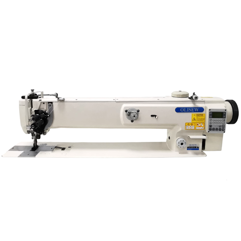 OLISEW OLD-1565N-L25 Stębnówka dwuigłowa długoramienna z wyłączanymi igłami, potrójny transport, servo Direct Drive - Długoramienne dwuigłowe - Producent Maszyn Do Szycia - Zdjęcie nr  1