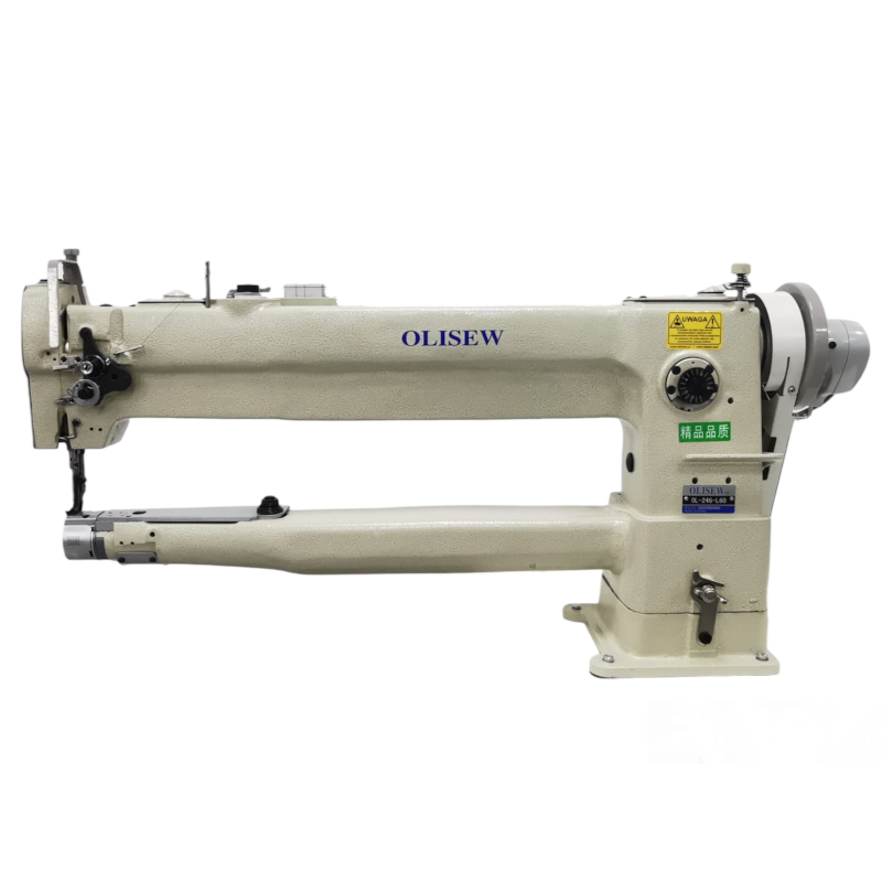 OLISEW OL-246-L60 Stębnówka cylindryczna długoramienna z potrójnym transportem - Cylindryczne - Producent Maszyn Do Szycia - Zdjęcie nr  1