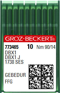 16X231 (R) GEBEDUR SES Igły kulkowe do stębnówki cienka kolba wzmacniane (10 sztuk) - Igły do stębnówek, dwuigłówek - Producent Maszyn Do Szycia - Zdjęcie nr  3
