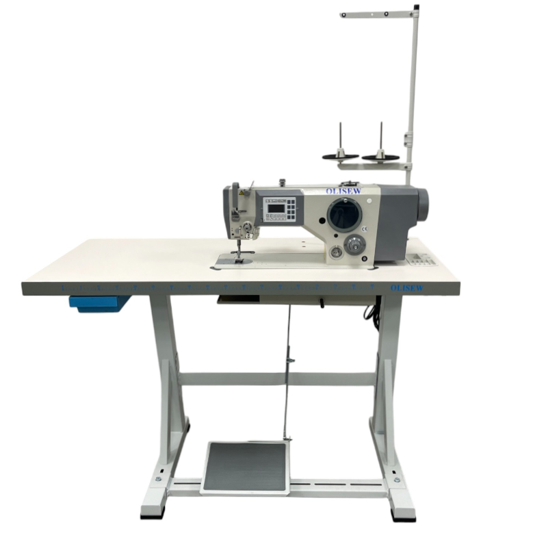 OLISEW OLD-527-7 Zygzak z funkcjami automatycznymi, wymienne krzywki, ciężkie szycie, servo Direct Drive - Maszyny ZYGZAK - Producent Maszyn Do Szycia - Zdjęcie nr  4