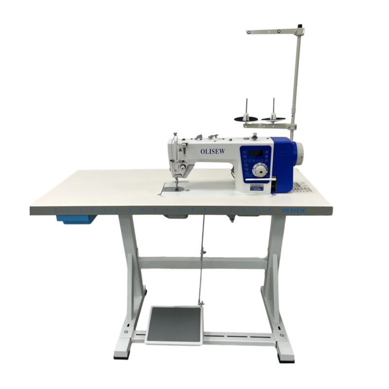 OLISEW OLD-8700H-7 Stębnówka jednoigłowa z dużym chwytaczem i funkcjami automatycznymi, servo Direct Drive (dł. ściegu do 7mm) - Stebnówki z transportem dolno-ząbkowym - Producent Maszyn Do Szycia - Zdjęcie nr  1