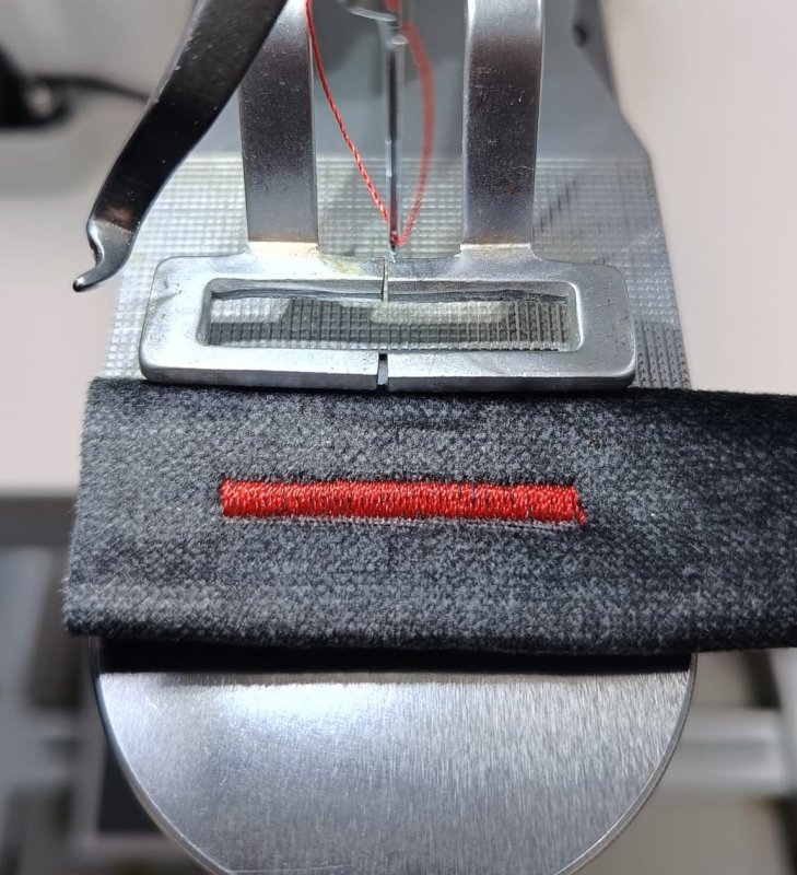 JZ-16122/23 oprzyrządowanie do ryglówki (38x5mm) płytka+stopka do OLISEW OLD-1900AHS, 1900ASS - Części OLISEW OLD-1900ASS - Producent Maszyn Do Szycia - Zdjęcie nr  2