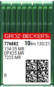 134-35 MR Igły do szycia wielokierunkowego (10szt.)  - Igły do stębnówek, dwuigłówek - Producent Maszyn Do Szycia - Zdjęcie nr  2