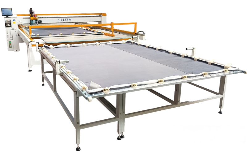 OLISEW OLD-D9Z Automat do odszywania zaprogramowanego wzoru o polu szycia 2700x2900mm - Automaty z polem szycia - Producent Maszyn Do Szycia - Zdjęcie nr  2