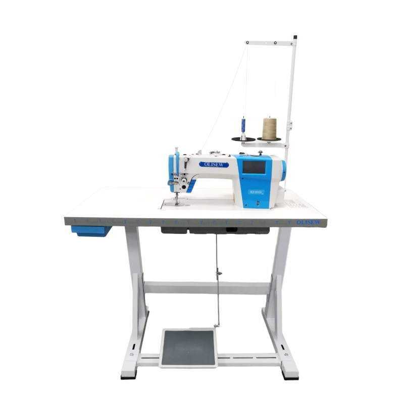 Stebnówka 1-igłowa OLISEW OLD-8010H z funkcjami automatycznymi, transport igłowo ząbkowy - Stebnówki z transportem ząbkowo-igłowym - Producent Maszyn Do Szycia - Zdjęcie nr  4