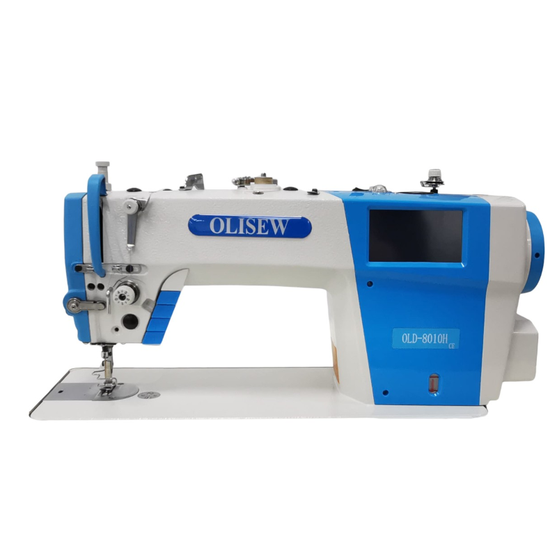 Stebnówka 1-igłowa OLISEW OLD-8010H z funkcjami automatycznymi, transport igłowo ząbkowy - Stebnówki z transportem ząbkowo-igłowym - Producent Maszyn Do Szycia - Zdjęcie nr  5