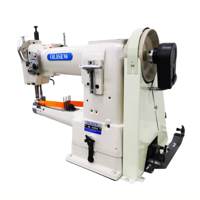 OLISEW OL-335A Lamowacz cylindryczny, potrójny transport - Maszyny lamowacze - Producent Maszyn Do Szycia - Zdjęcie nr  1